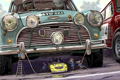 Funny, Cartoon, Animals (