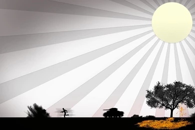 Digital Tank Soldier Tree Sun Rays Hd Wallpapers   (