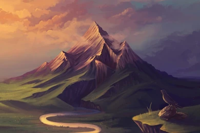 The Lonely Mountain By HelenKei On DeviantArt