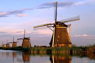 Dutch Windmills HD Knockout Wallpapers Free HD Wallpapers   Download ...