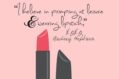 Audrey+hepburn+lipstick+wallpaper+pink+5.png 534×788 Pixels