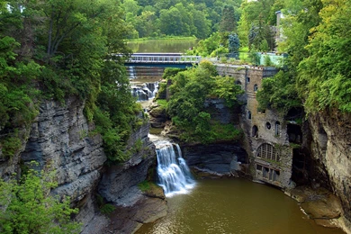 Jungle Waterfall Wallpapers For Desktop, Laptop & Mobile