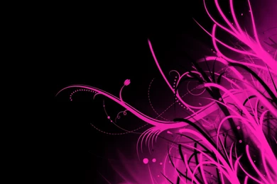 Cool Pink Abstract