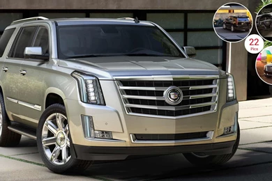 2015 Cadillac Escalade   Front