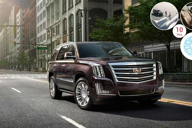 2015 Cadillac Escalade Platinum   Front