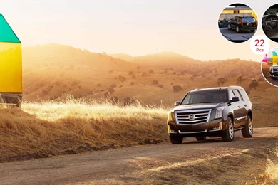 2015 Cadillac Escalade   Front