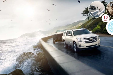 2015 Cadillac Escalade Platinum   Front