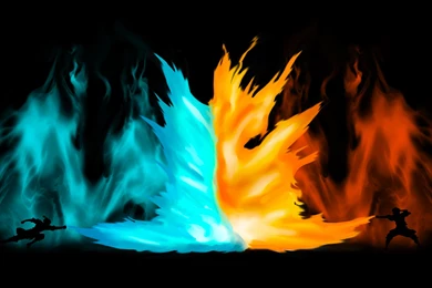 Avatar   Agni Kai Zuko Vs Azula   Shirt/Wallpapers By ...