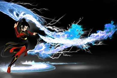 Azula Blue Lightning And Fire By RussianTsarina On DeviantArt