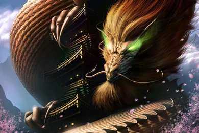 Free Dragon Pagoda Guard Wallpapers, Free Dragon Pagoda Guard HD ...