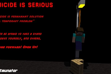 Suicide..   Wallpapers And Art   Mine imator Forums