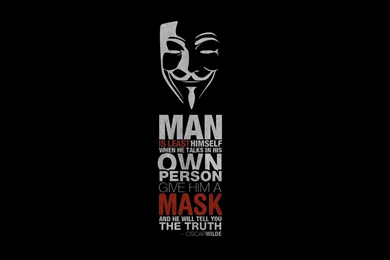 Quote, Oscar Wilde, V For Vendetta Wallpapers HD / Desktop And ...
