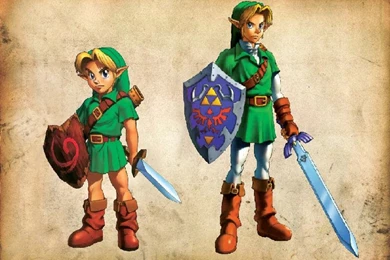Zelda Ocarina Of Time Link Wallpapers : Desktop And Mobile ...