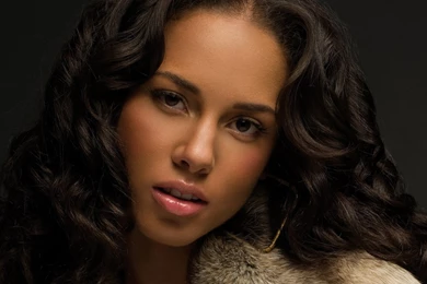 Download Wallpapers 1920x1080 Alicia Keys, Girl, Make up, Haircut ...