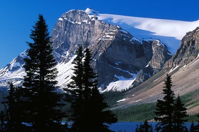 Free HQ Mountain Peak Banff National Park Alberta Canada Wallpapers ...