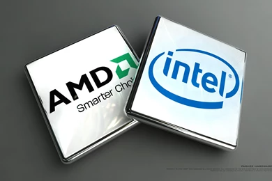 Intel Amd Logo Wallpapers Computer
