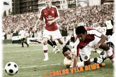 Carlos Impresses On Arsenal Debut – Exclusive Wallpapers