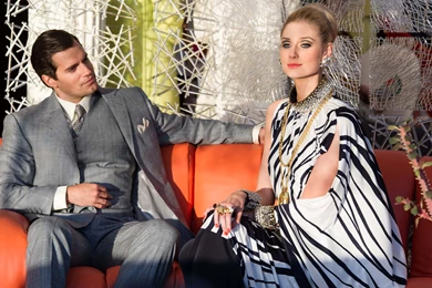 Henry Cavill & Elizabeth Debicki In The Man From UNCLE Wallpapers