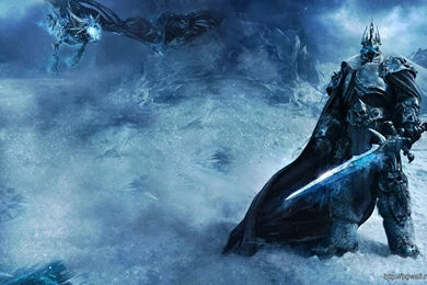 World Of Warcraft Snow Storm Lich King Game Wallpapers 1900x1200 ...