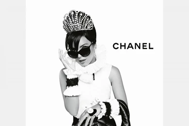 Download Wallpapers 3840x2160 Chanel, Lily Allen, Girl, Bag ...