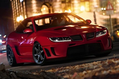 Pontiac Gto City Night Lights Photo Hd Wallpapers Wallpapers