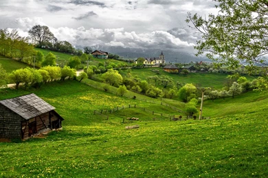 Awesome Green Belt Landscape Wallpapers   DreamLoveWallpapers