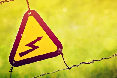 Wallpapers Motor Cycle Electric Fence Hd 2560x1440