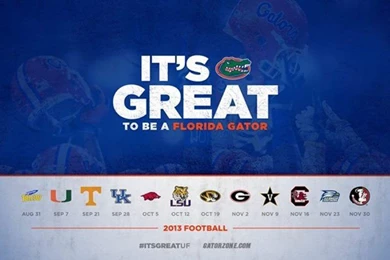 Florida Gators Football Schedule Wallpapers