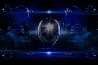 Brands Wallpaper: Alienware Blue Desktop Wallpapers For Desktop ...