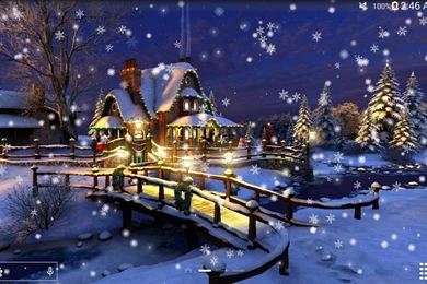 Snow Night City Live Wallpapers   Android Apps On Google Play