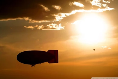 Airship HD Desktop Wallpapers : Widescreen : High Definition ...