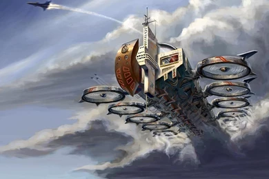 Artwork Airship Wallpapers