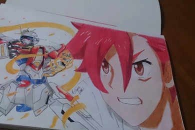 Kamiki Sekai With Build Burning Gundam.. By AyumaHoutaro On DeviantArt