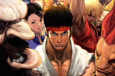 Street Fighter Ryu Ken Masters HD Wallpapers Wallpapers   (