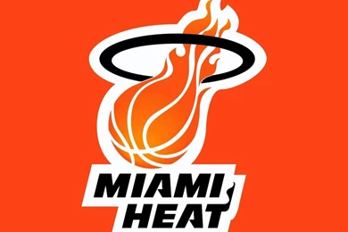 Orange Miami Heat Logo Wallpapers