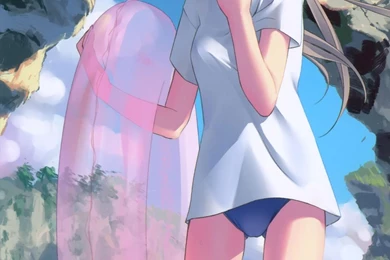 Anime Girl Beach Iphone 6 Plus Wallpapers