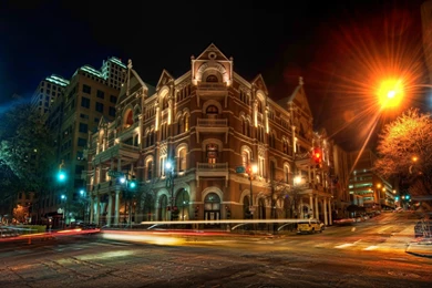 The Driskill At Night. Austin, Texas USA Computer Wallpapers ...