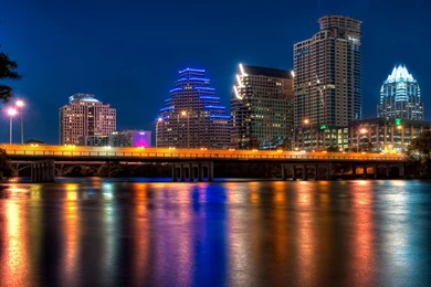 Austin Texas Night City