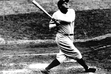 Babe Ruth Pitching   Wallpaper.