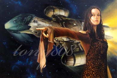 River Tam (Summer Glau) Oil Painting   Serenity By Tony808 On ...