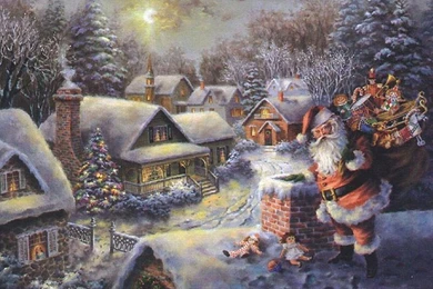 Christmas Scenes For Desktop Wallpapers
