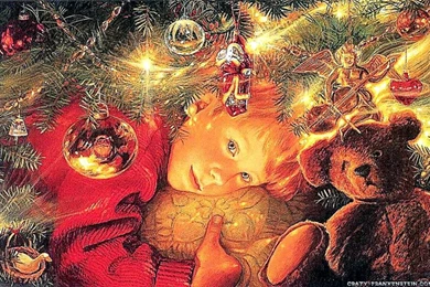 Backgrounds Christmas Scenes Wallpapers