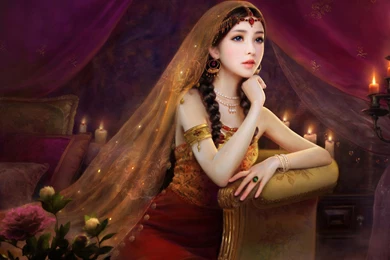 Hd 3d Fantasy Girl Wallpaper Images