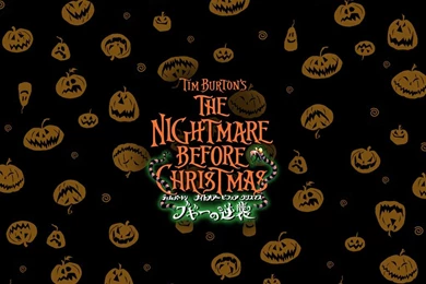 The Nightmare Before Christmas Landscape Desktop PC And Mac ...