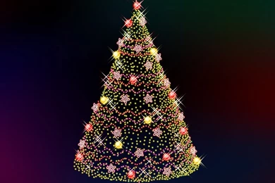 Christmas Tree Backgrounds For iPad