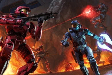 Epic Video Game Wallpapers — Halo 3 Multiplayer Wallpapers