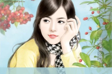 Sweet Girl Illustrations   Beautiful Girls On Romance Novel ...