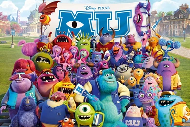 Disney Movie, Monsters University Wallpapers