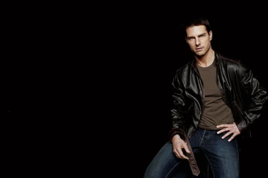 Tom Cruise Stylish Pose Wallpaper• PoPoPics.com