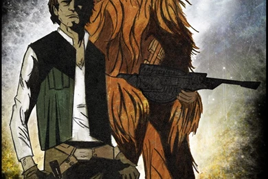 Solo And The Wookie By CartoonCaveman On DeviantArt